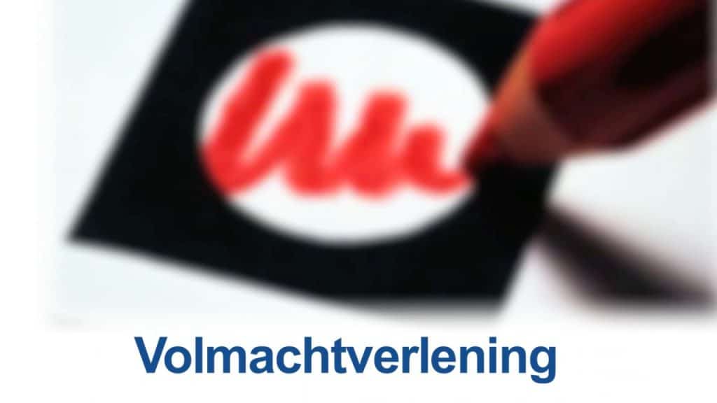 Beleid Volmacht